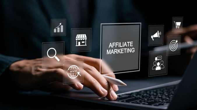 Blogger applying affiliate marketing strategies to grow blog income