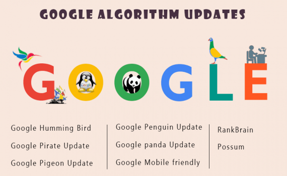 Infographic showing SEO effects of Google’s latest algorithm update