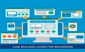 Illustration showing link building process for SEO beginners