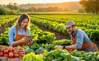 A farm business using SEO to improve its online presence and reach new markets